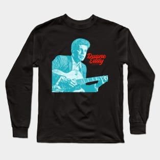 Retro Duane Eddy Overprint Long Sleeve T-Shirt